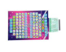 亮鍵電子玩具薄膜面板,智慧機(jī)薄膜線路印刷,發(fā)熱膜銀漿線路