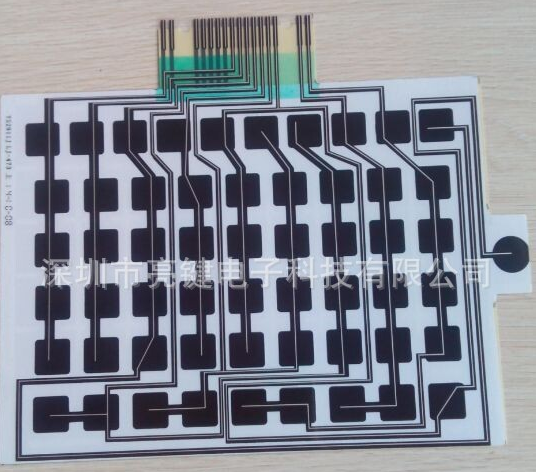 玩具薄膜開(kāi)關(guān)銀碳導(dǎo)電線路印刷