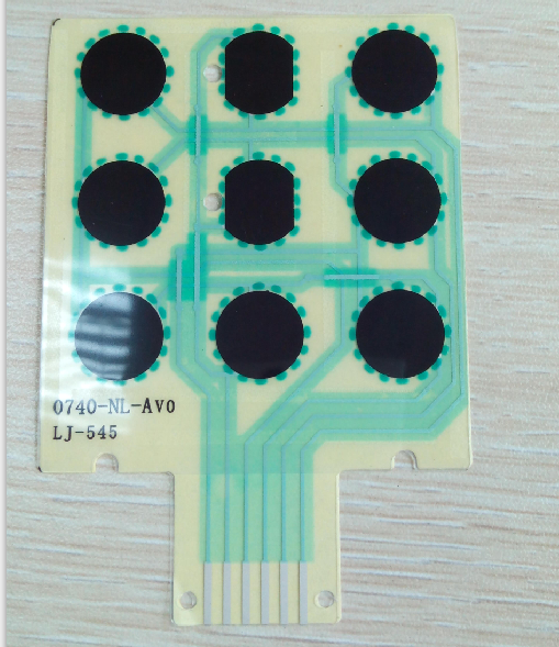 玩具導(dǎo)電膜,發(fā)熱膜碳漿線路,感應(yīng)薄膜開關(guān)