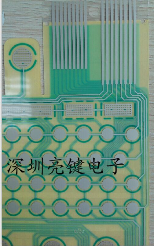 玩具薄膜線路開關(guān),智能報(bào)警器薄膜線路,兒童早教益智碳膜片