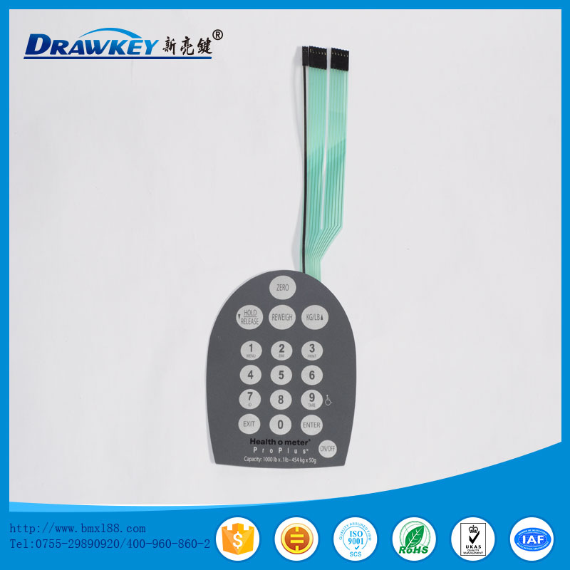 數(shù)字鍵盤薄膜按鍵,數(shù)字鍵盤薄膜開關(guān),數(shù)字鍵盤薄膜面板