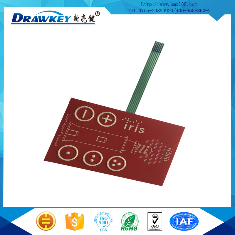 薄膜按鍵,薄膜開關,薄膜面板