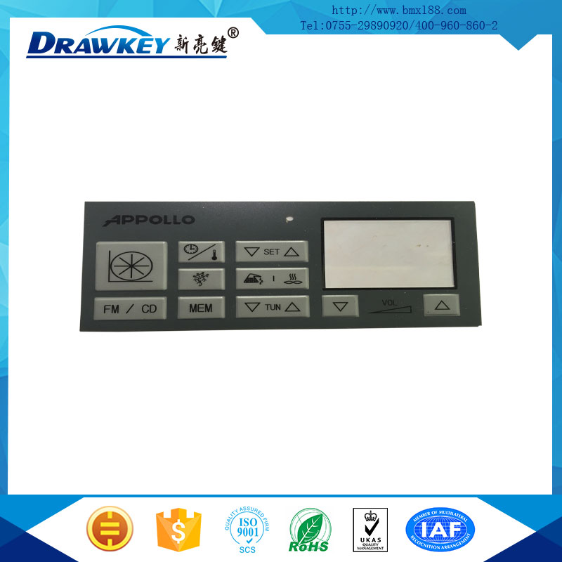 PC薄膜銘板,PC薄膜開關面板,PC薄膜面板