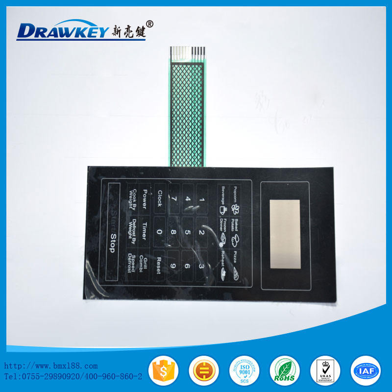 機械薄膜按鍵,工業(yè)機械面板,亮鍵電子