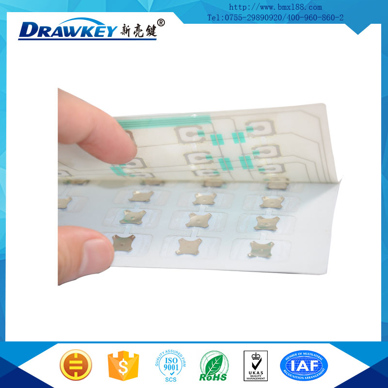 薄膜開關按鍵,薄膜按鍵,防水薄膜按鍵