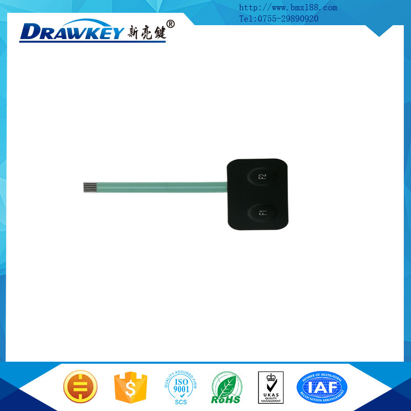 按鍵開關(guān)面板,薄膜控制面板,pvc薄膜開關(guān)面板