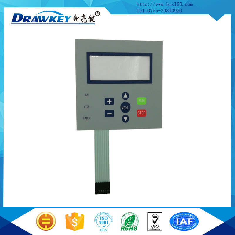 工業(yè)柔性薄膜開關(guān),工業(yè)控制面板,防水薄膜面貼