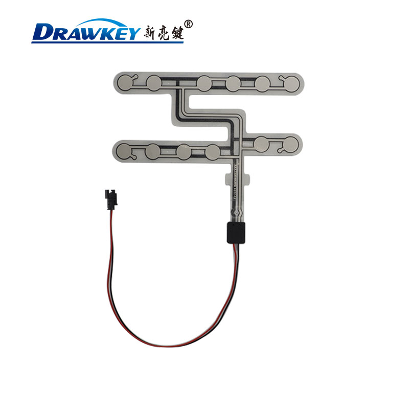 壓力薄膜傳感器,安全帶報警薄膜開關(guān),汽車座椅安全帶傳感器