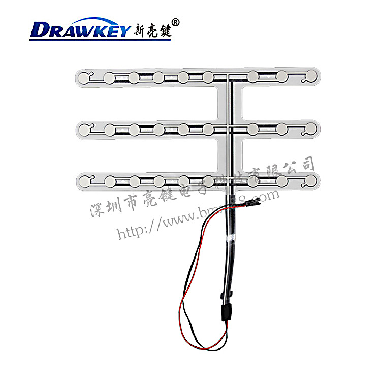 汽車報警器,轎車坐椅傳感器 SBR薄膜開關保險帶報警傳感器印刷