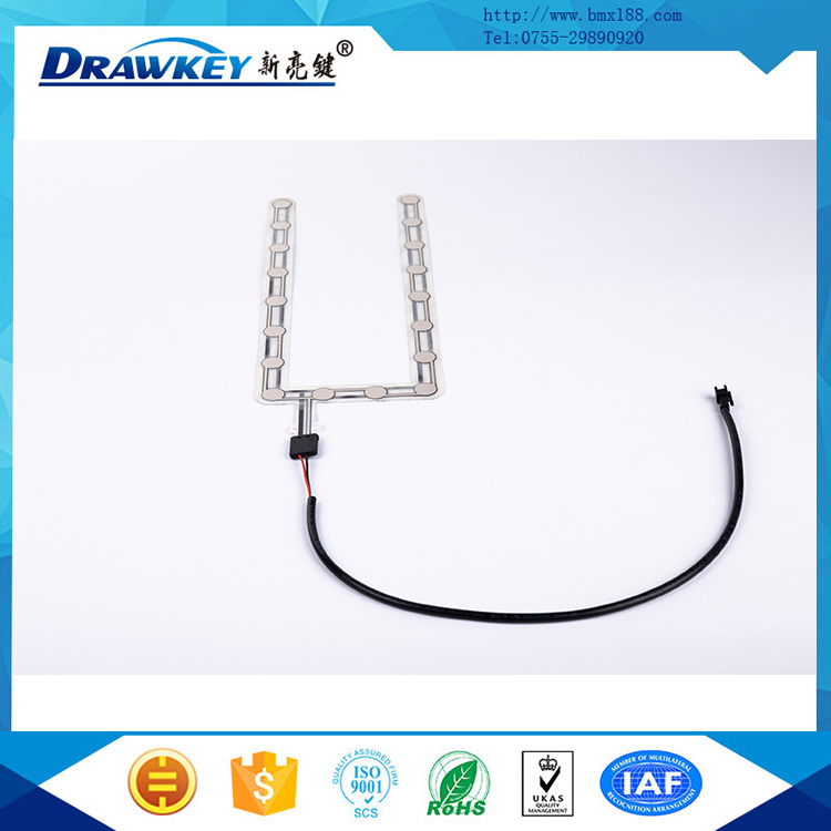 亮鍵安全帶報(bào)警系統(tǒng)開關(guān) 商用車坐椅薄膜傳感器 壓力感應(yīng)開關(guān)